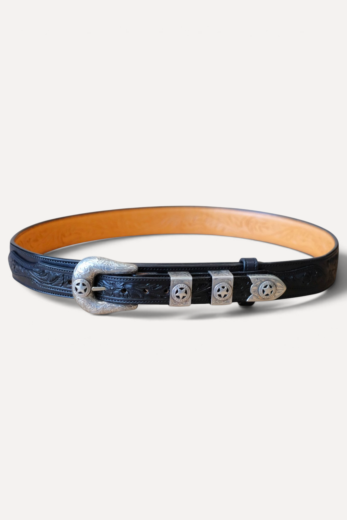 Custom Hand Tooled Ranger Belt Wilkinson
