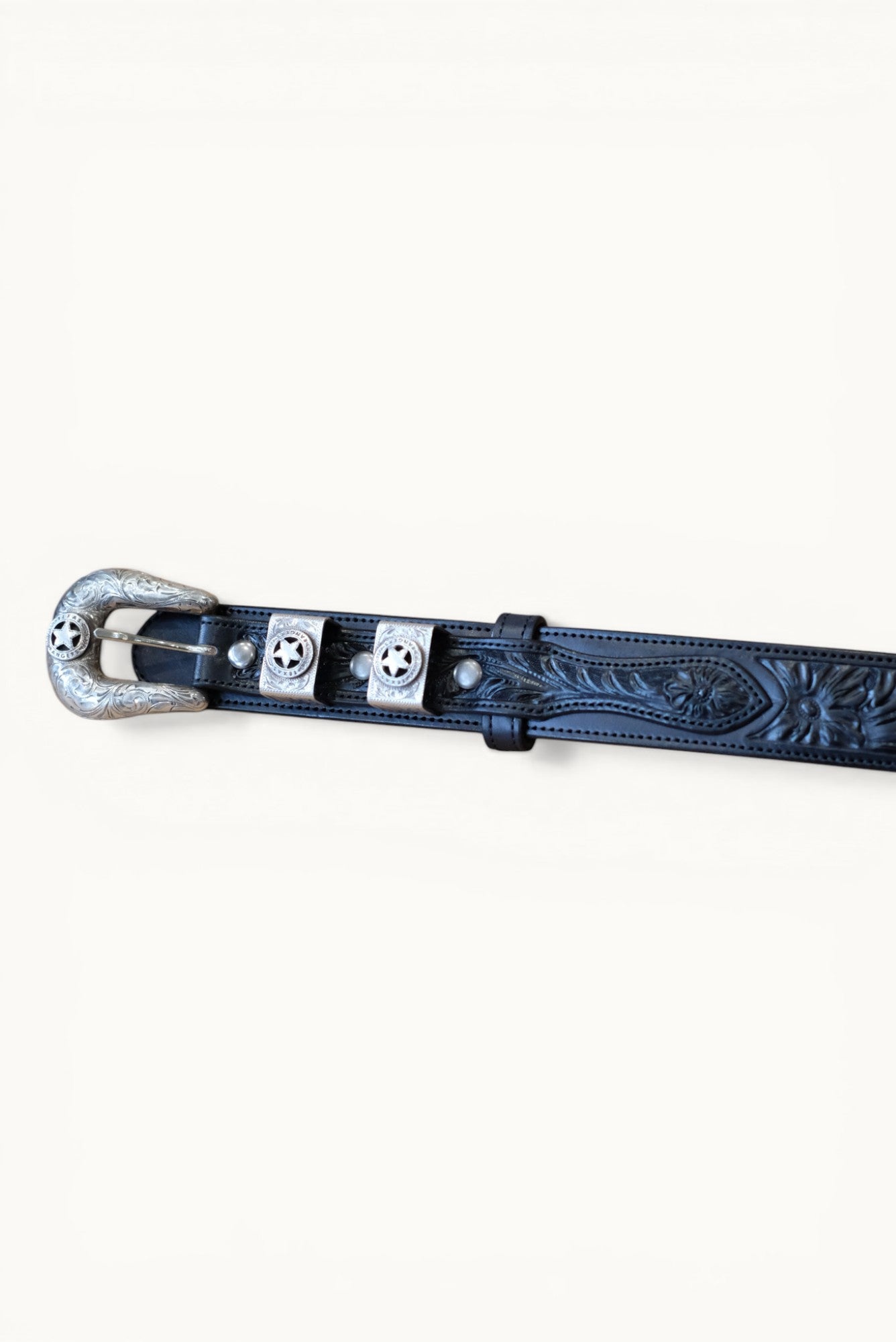 Custom Hand Tooled Ranger Belt