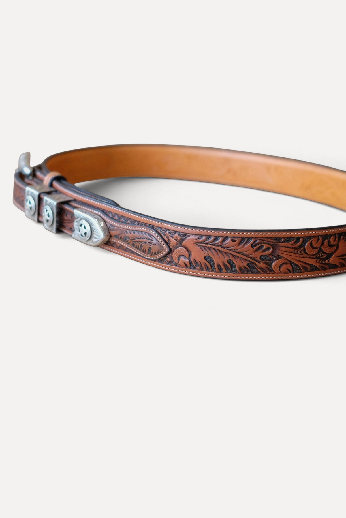 Custom Hand Tooled Ranger Belt Wilkinson
