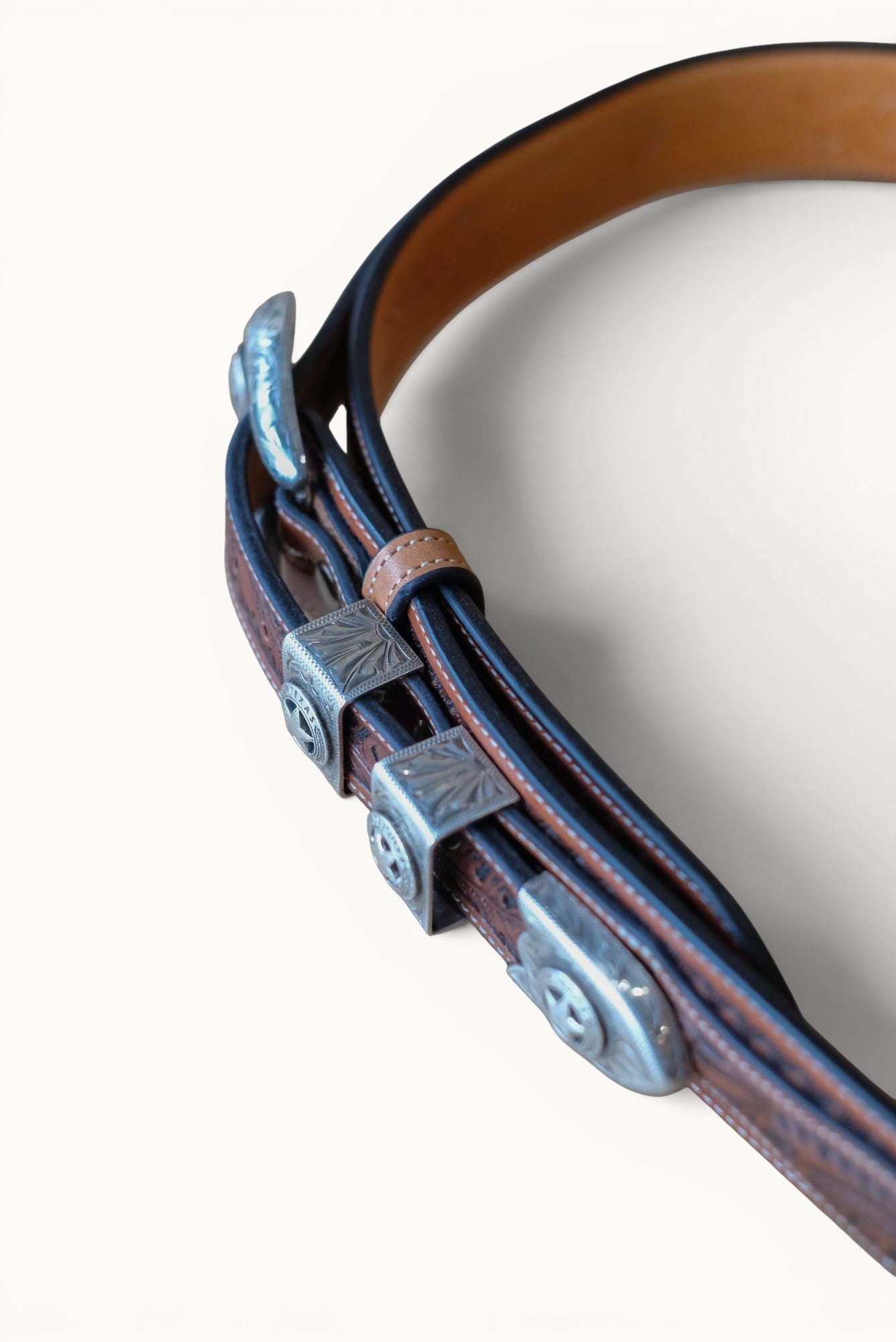 Custom Hand Tooled Ranger Belt