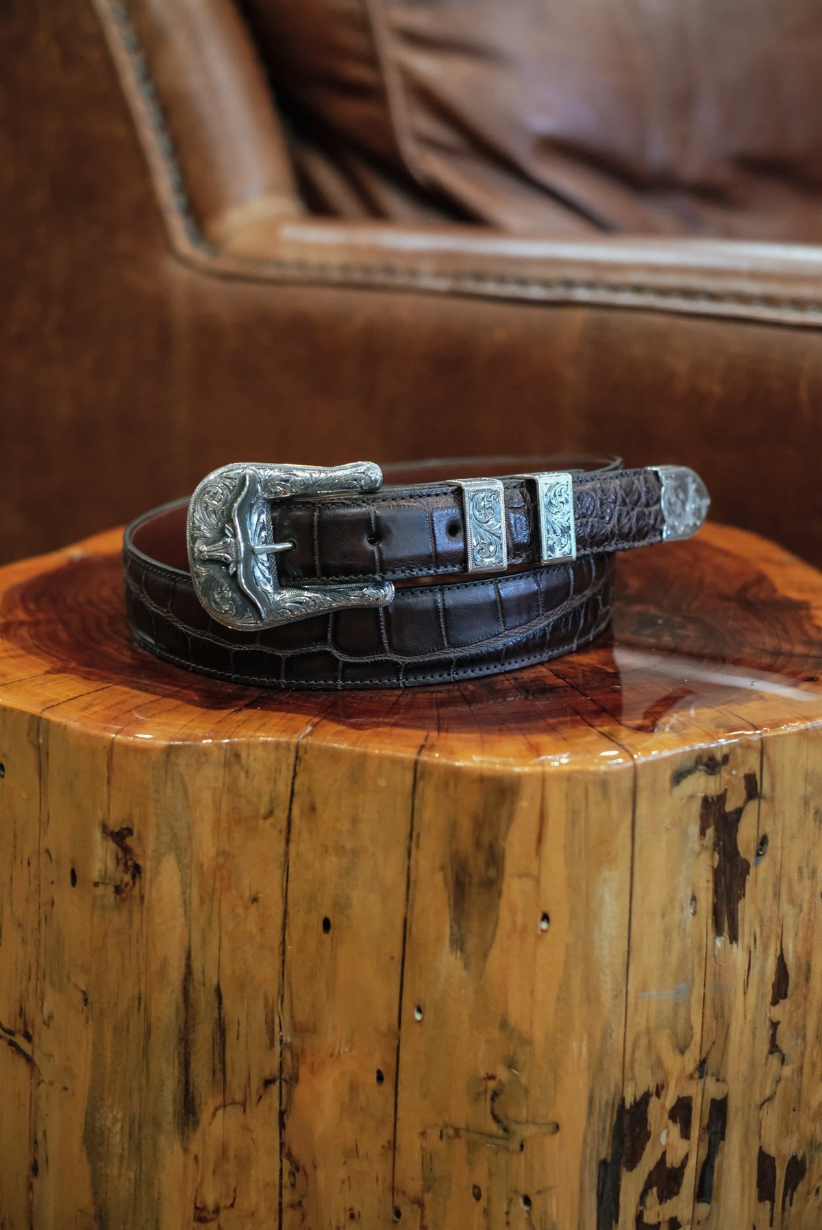 Longhorn Buckle Set 1" Wilkinson