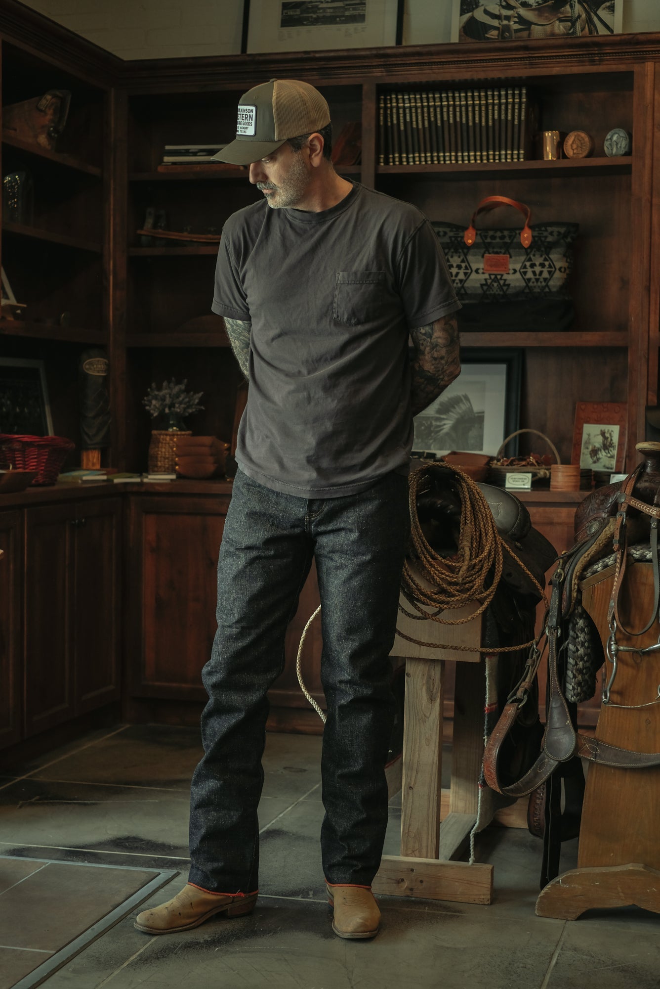 18oz Secret Denim Ciano Farmer
