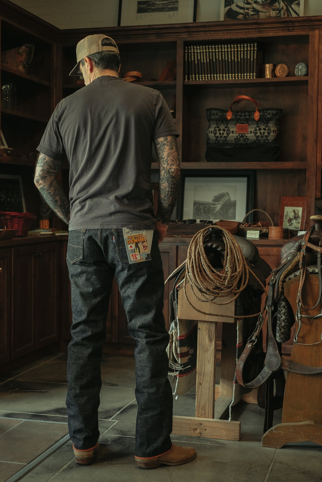 18oz Secret Denim Ciano Farmer