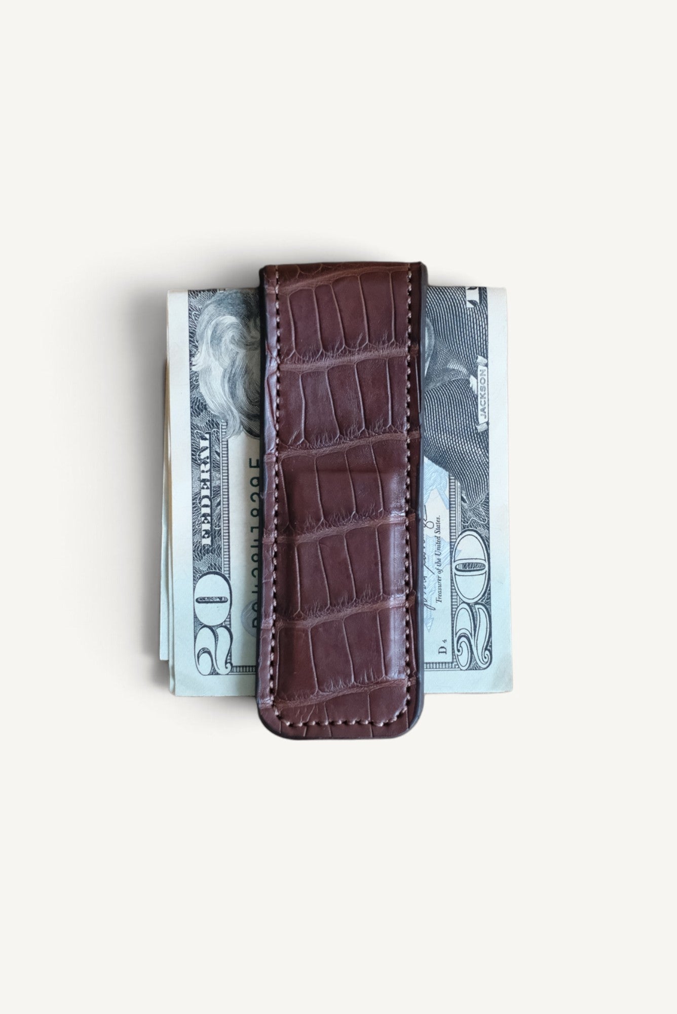 Alligator Bandera Money Clip Wilkinson