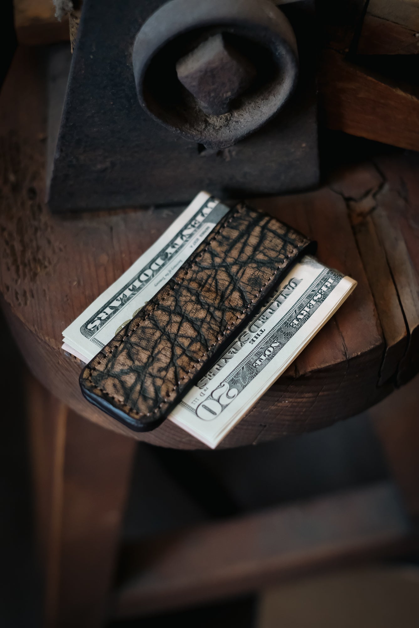 Elephant Bandera Money Clip | Stray No.1 Wilkinson