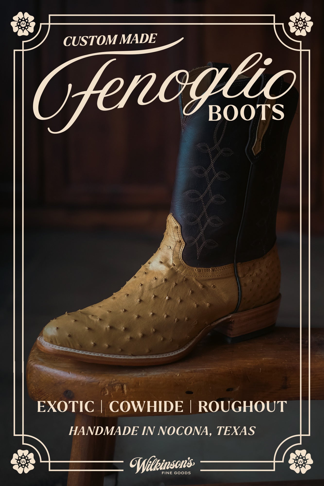 Custom Fenoglio Boots | Design Your Own