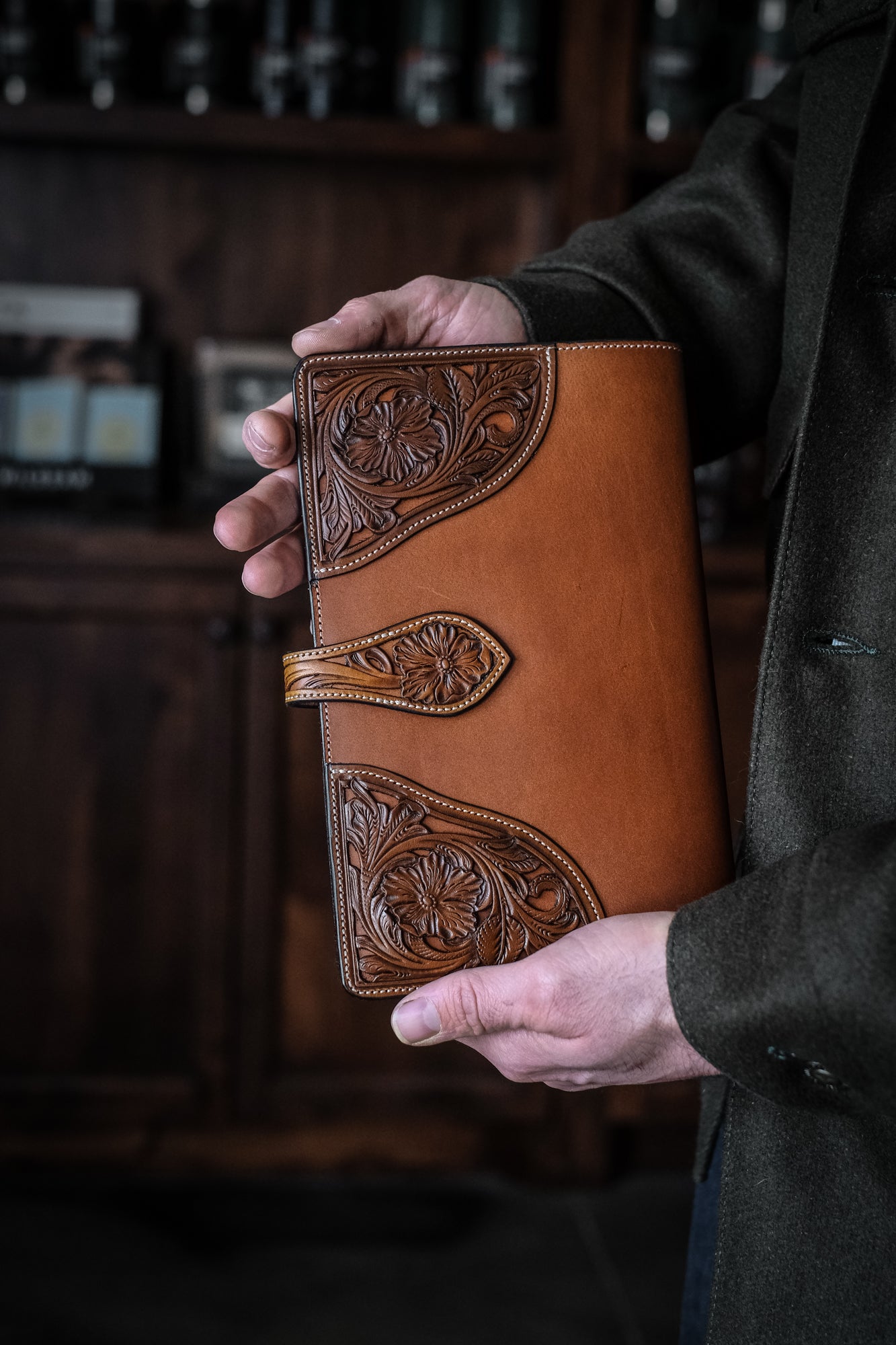 Custom 5x8 Western Notebook Cover