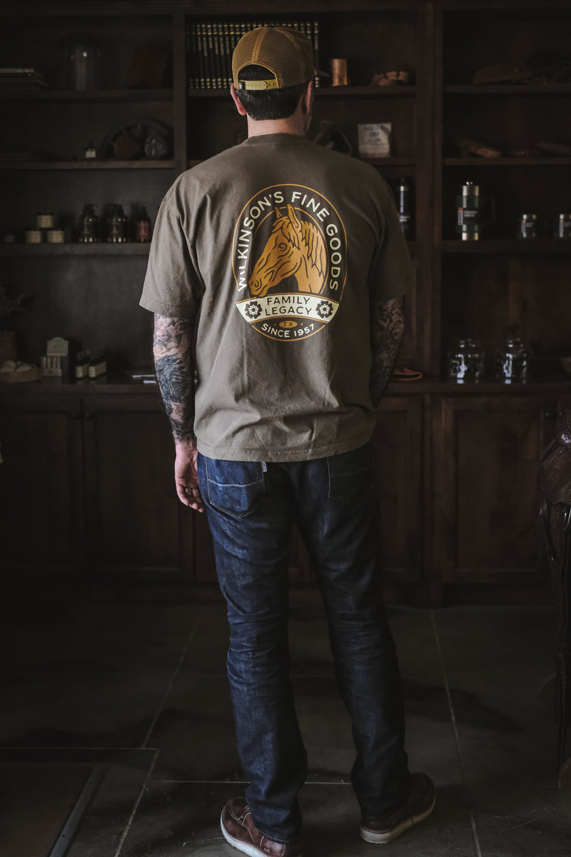 WFG Tee | Horse | Olive