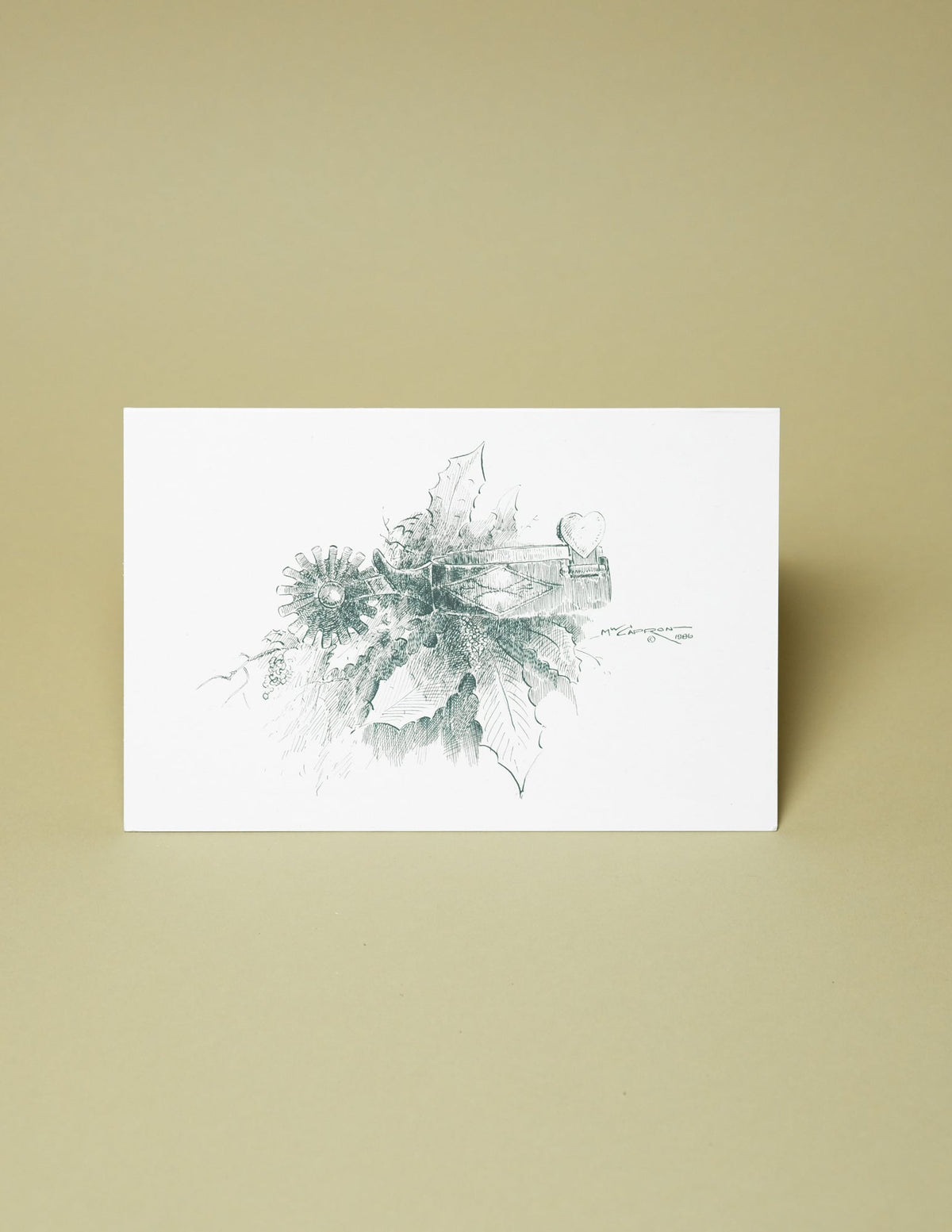 Christmas Spur Card - Mike Capron Mike Capron