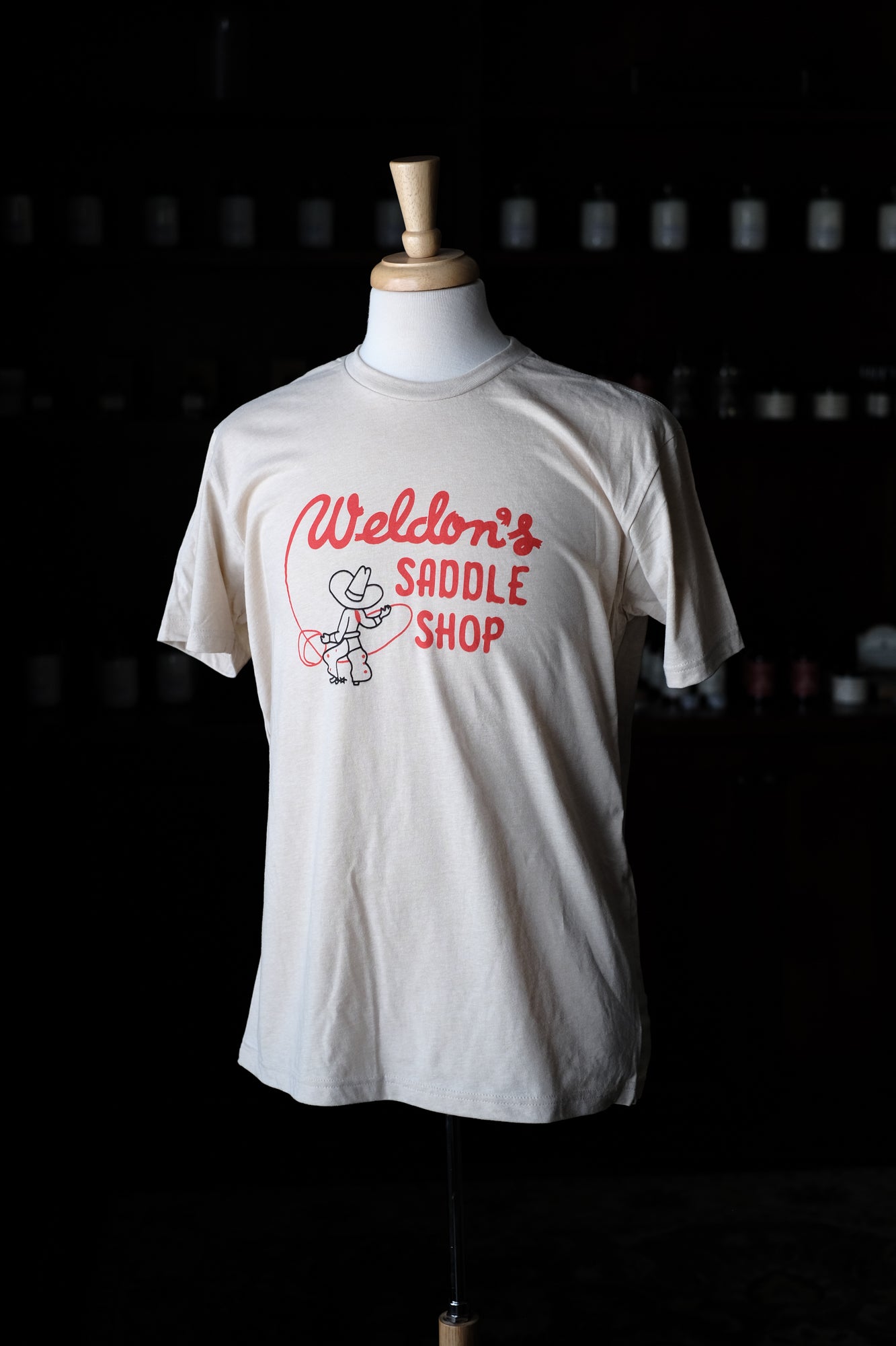 Vintage Weldon's Saddle Shop Tee | Dust