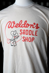 Vintage Weldon's Saddle Shop Tee | Dust