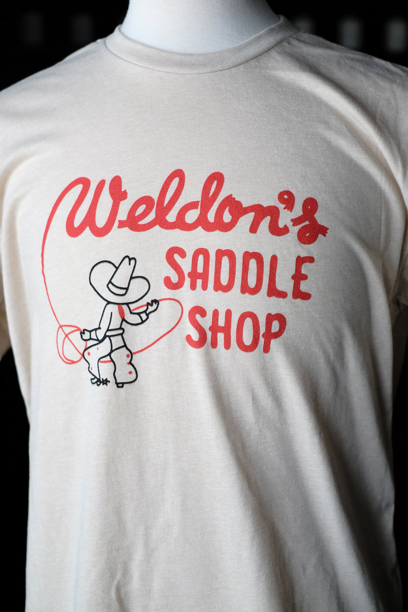 Vintage Weldon's Saddle Shop Tee | Dust