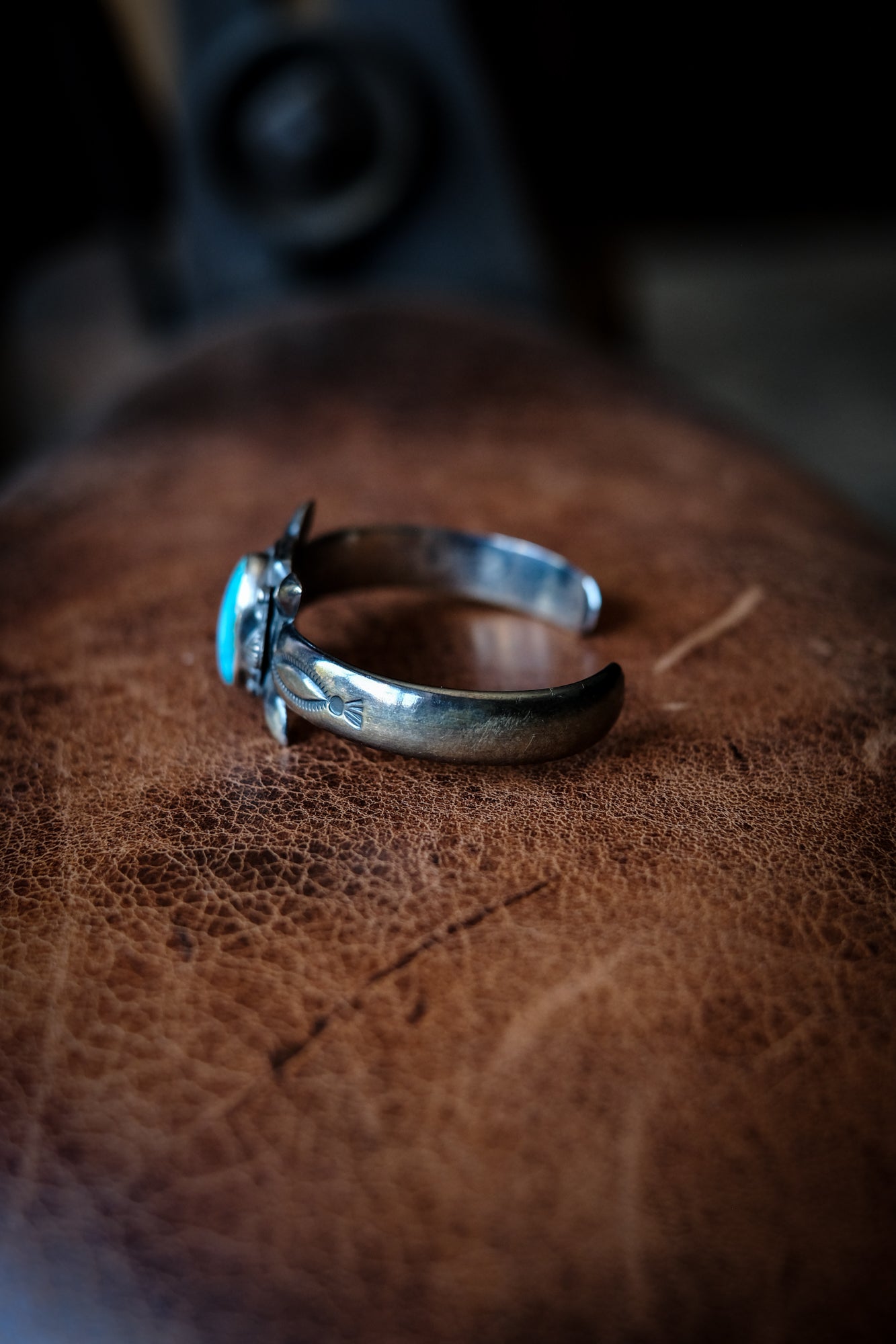 Sterling Silver + Turquoise Cuff 02