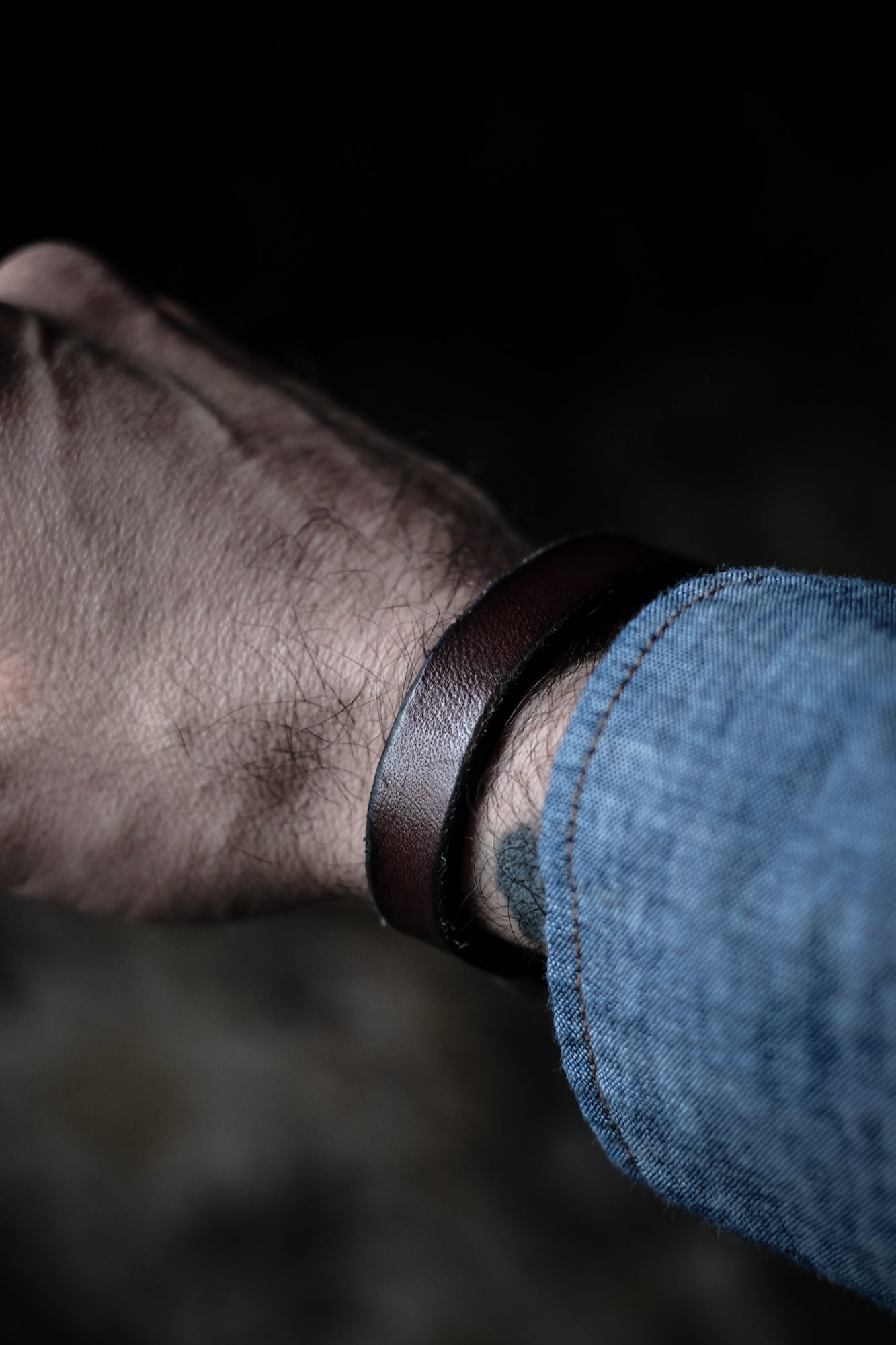 Leather Wristband