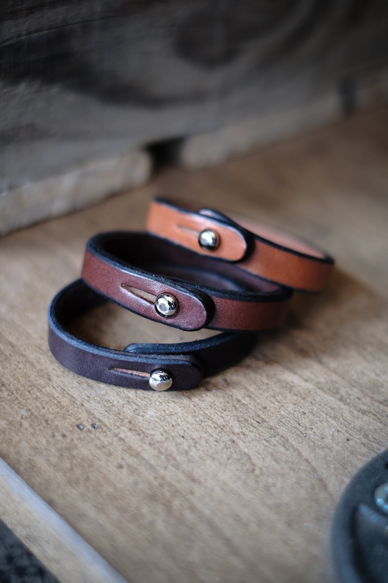 Leather Wristband