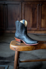 Women's Black Victoria Bootie | Fenoglio Boots